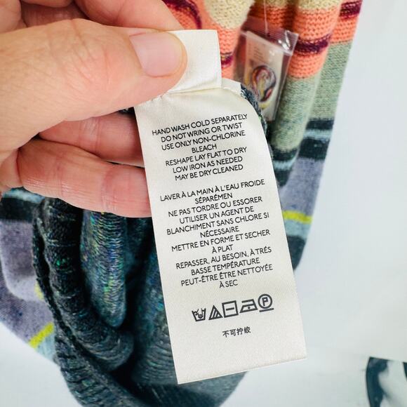 Daily Practice by Anthropologie The Keep It Cool Dress NWT Cowl Neck Boho - Picture 7 of 8